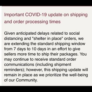 Everyone stay safe and please be understanding!😊